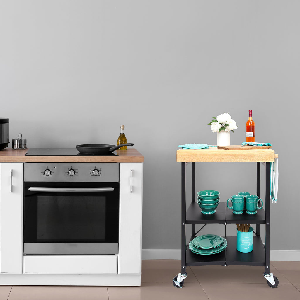Foldable Kitchen Cart