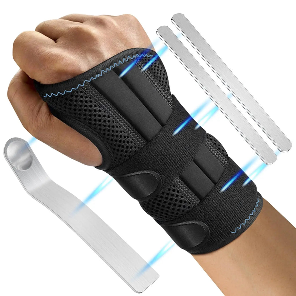 Verstellbare Handgelenkstütze 1 St. Handgelenkbandage L, Schwarz