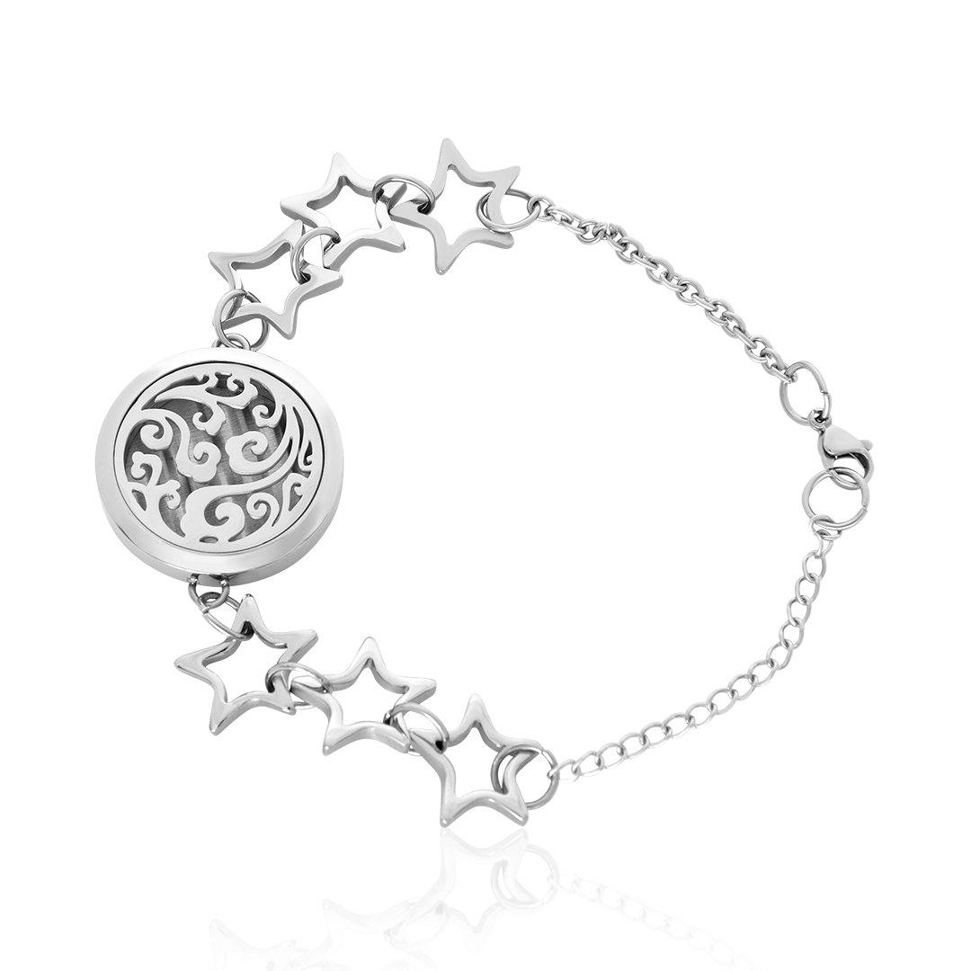 Stars and Swirls Bracelet FBR038SR