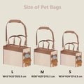 Teddy Bear Dog Carrier Bag: Plush Small Pet Travel Tote